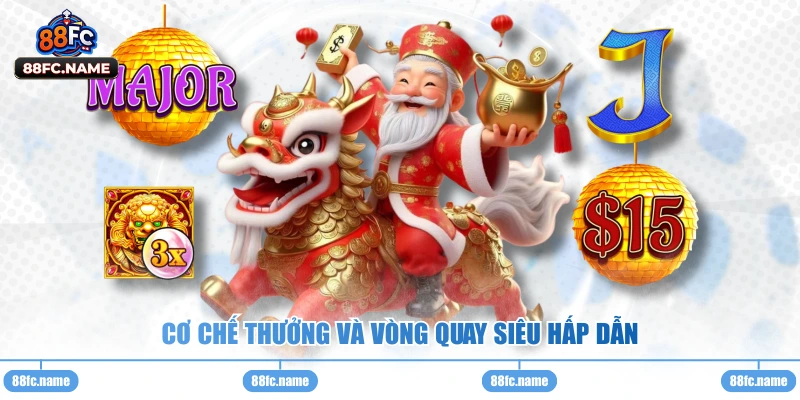 Cơ chế thưởng và vòng quay siêu hấp dẫn